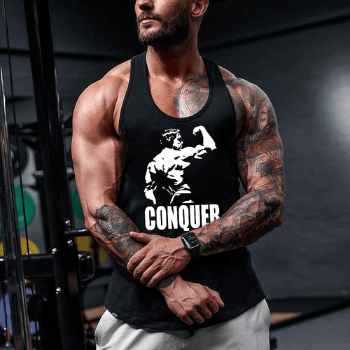 Fitness Podkoszulek Conquer