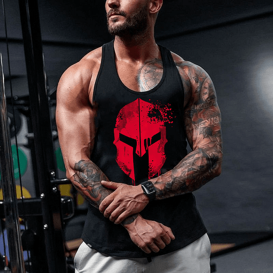 Fitness Podkoszulek Spartan Red