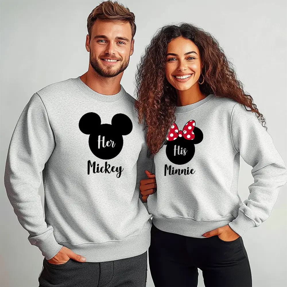 Unisex bluzy dla par His / Her