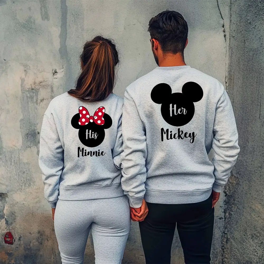 Unisex bluzy dla par His / Her