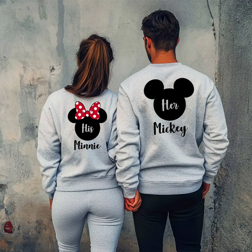 Unisex bluzy dla par His / Her