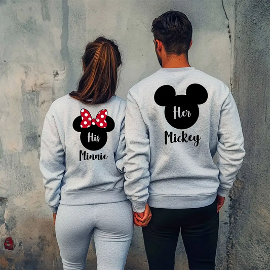 Unisex bluzy dla par His / Her