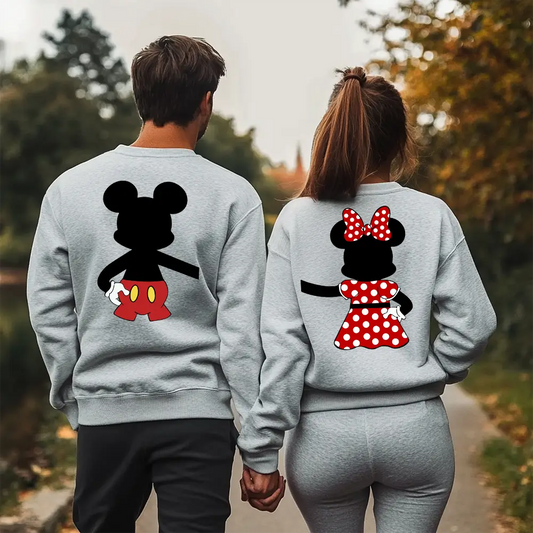 Unisex bluzy dla par Hug